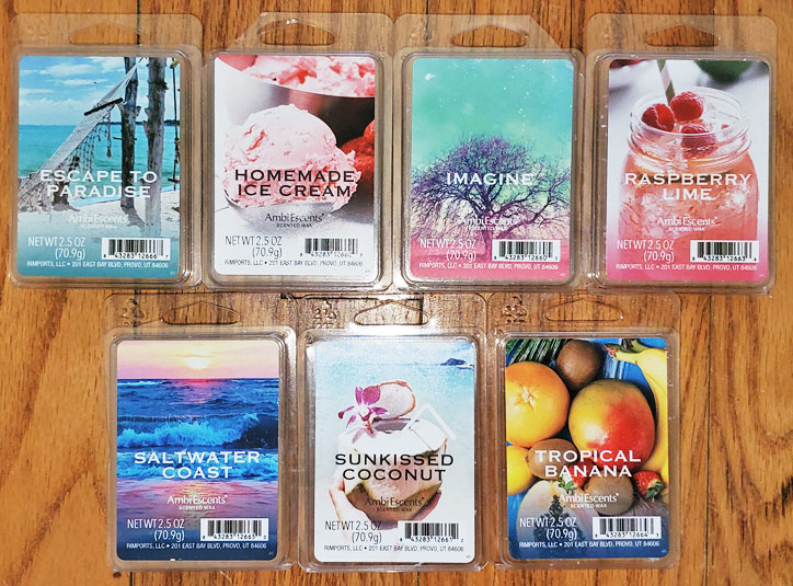 AmbiEscents Wax Melt Reviews - March 2021