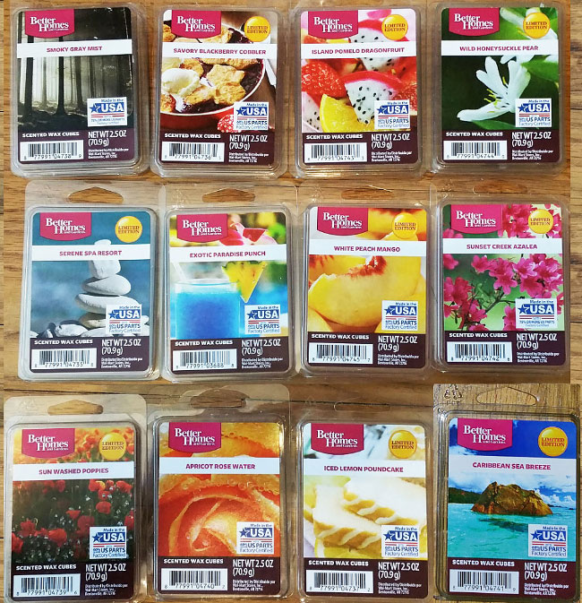 Better Homes & Gardens Wax Melt Reviews from Walmart - Spring 2016
