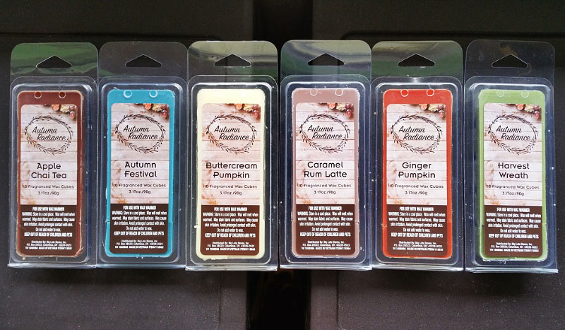 Big Lots Living Colors Fall Wax Melts Reviews (Autumn Radiance) - 2017