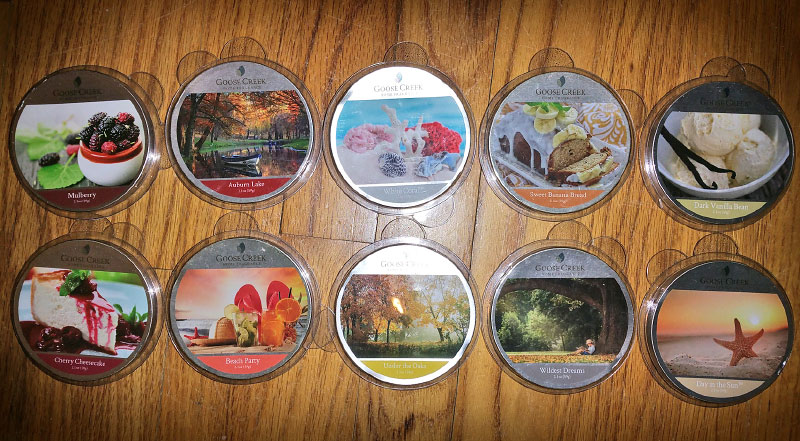 Goose Creek Candle Wax Melt Reviews - November 2016