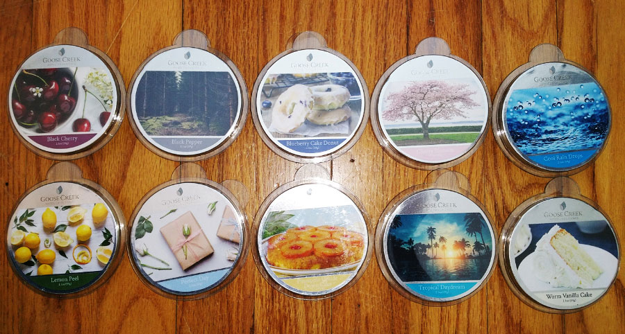Goose Creek Candle Wax Melt Reviews - January 2018