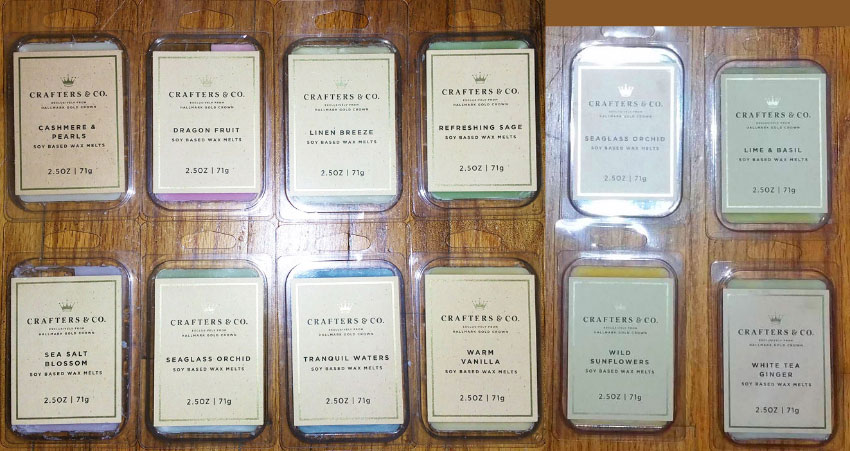 Hallmark Wax Melt Reviews (Crafters & Co.)
