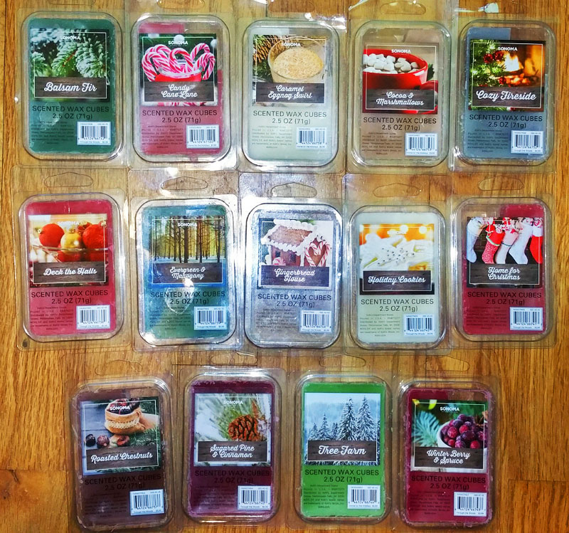 Kohl's Sonoma Christmas Wax Melt Reviews 2017