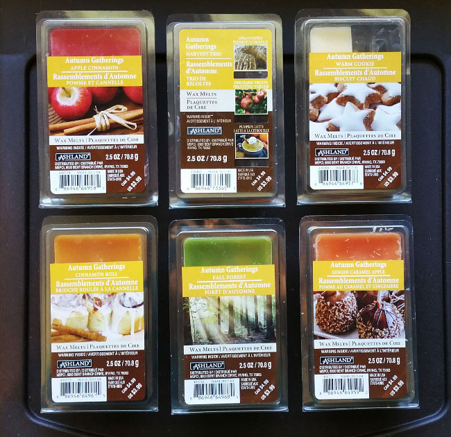 Michaels (Ashland) Fall Wax Melts Reviews - 2015