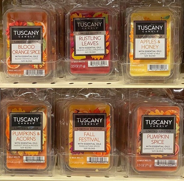 Tuscany Candle Fall Wax Melts Reviews - 2021